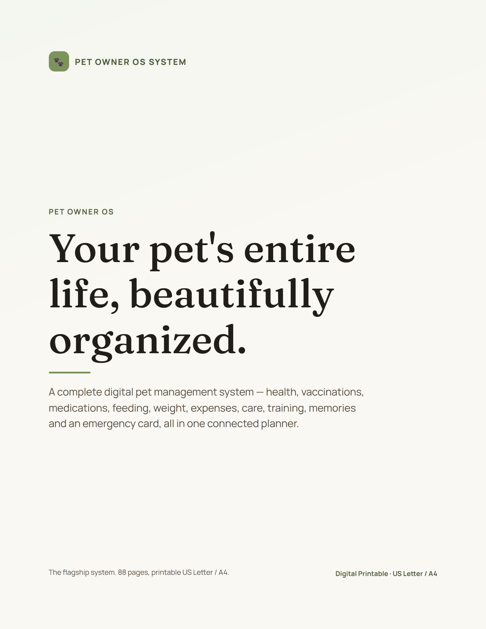 Pet Owner OS cover