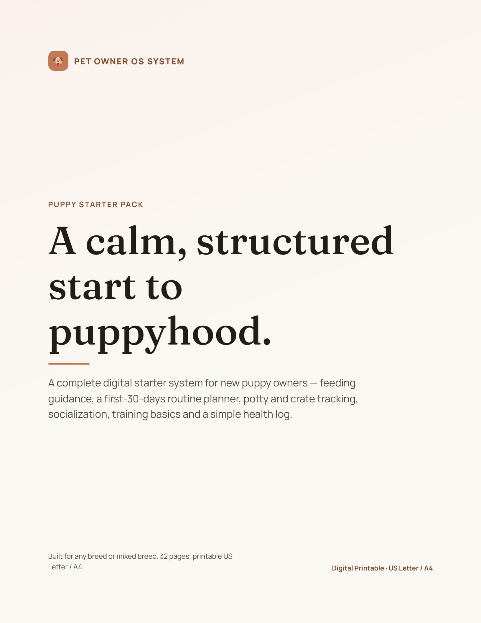 Puppy Starter Pack cover